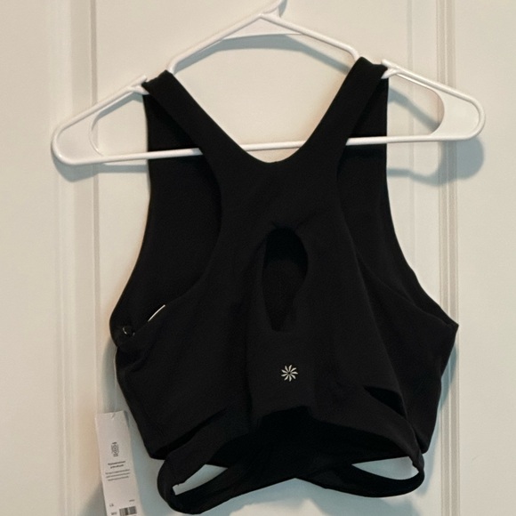 Athleta Black Conscious Cut Out Crop - Picture 2 of 7